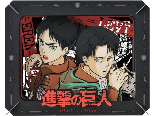 Ensky â€¢ Attack on Titan â€¢ Eren and Leviã€€Paper Theater