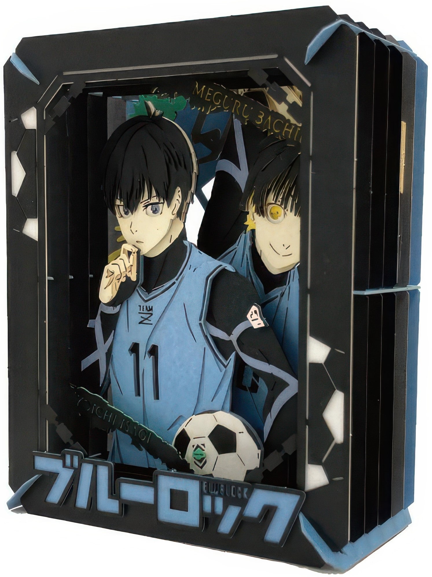 ensky-pt-273-yoichi-isagi-&-meguru-bachira-(blue-lock)-paper-craft