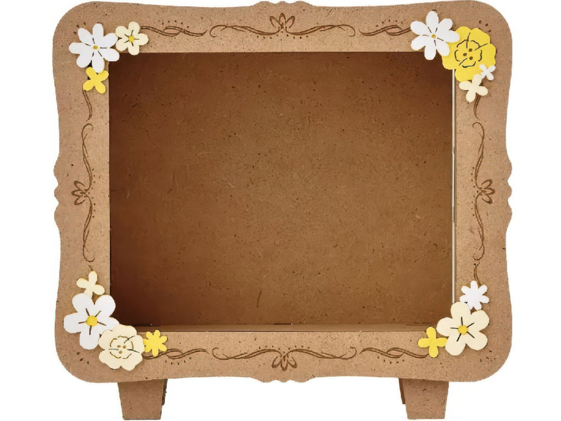 ensky-pt-f03-paper-theater-deco-frame-flower-accessories