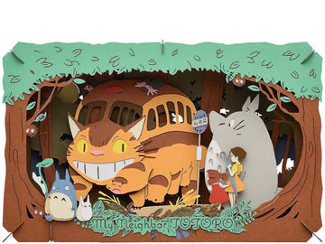 Ensky • My Neighbor Totoro • Arrival of Cat Bus　Paper Theater