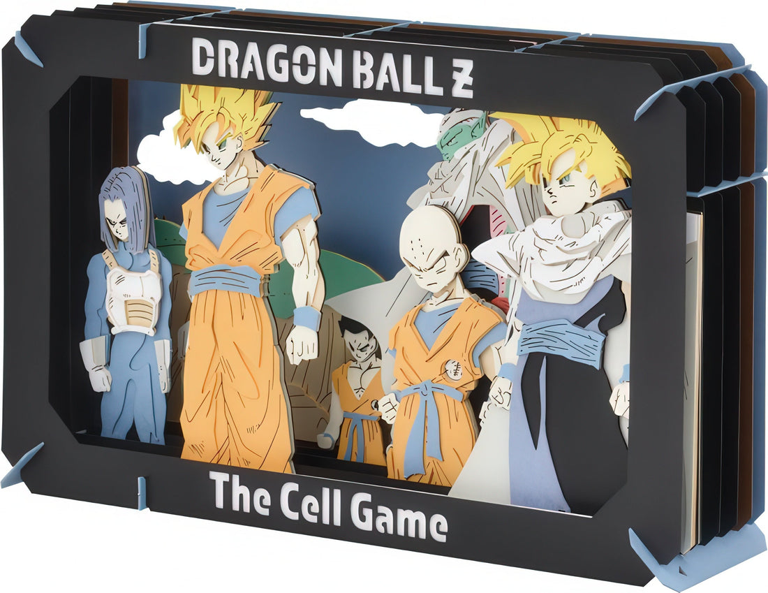 ensky-pt-l36-dragon-ball-paper-theater-large-cell-game-crafts