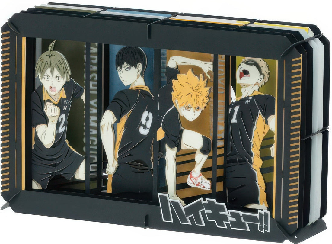 ensky-pt-l53-haikyuu-paper-theater-large-karasuno-first-year-crafts