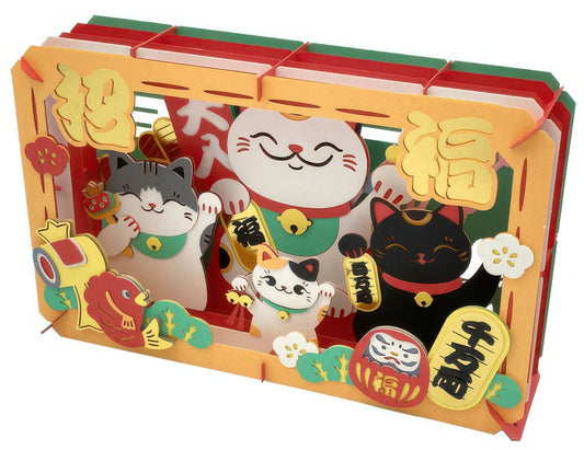 Ensky PT-L64　Paper Theater Large / Maneki Neko　Crafts