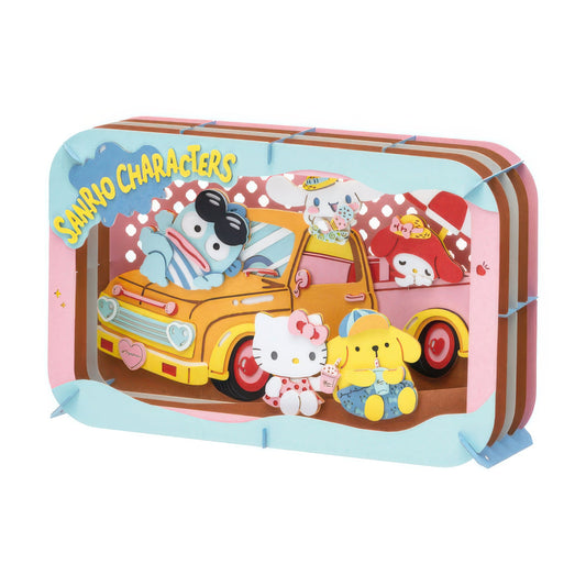 Ensky PT-L71　Sanrio • Paper Theater Large / Summer Vacation　Crafts