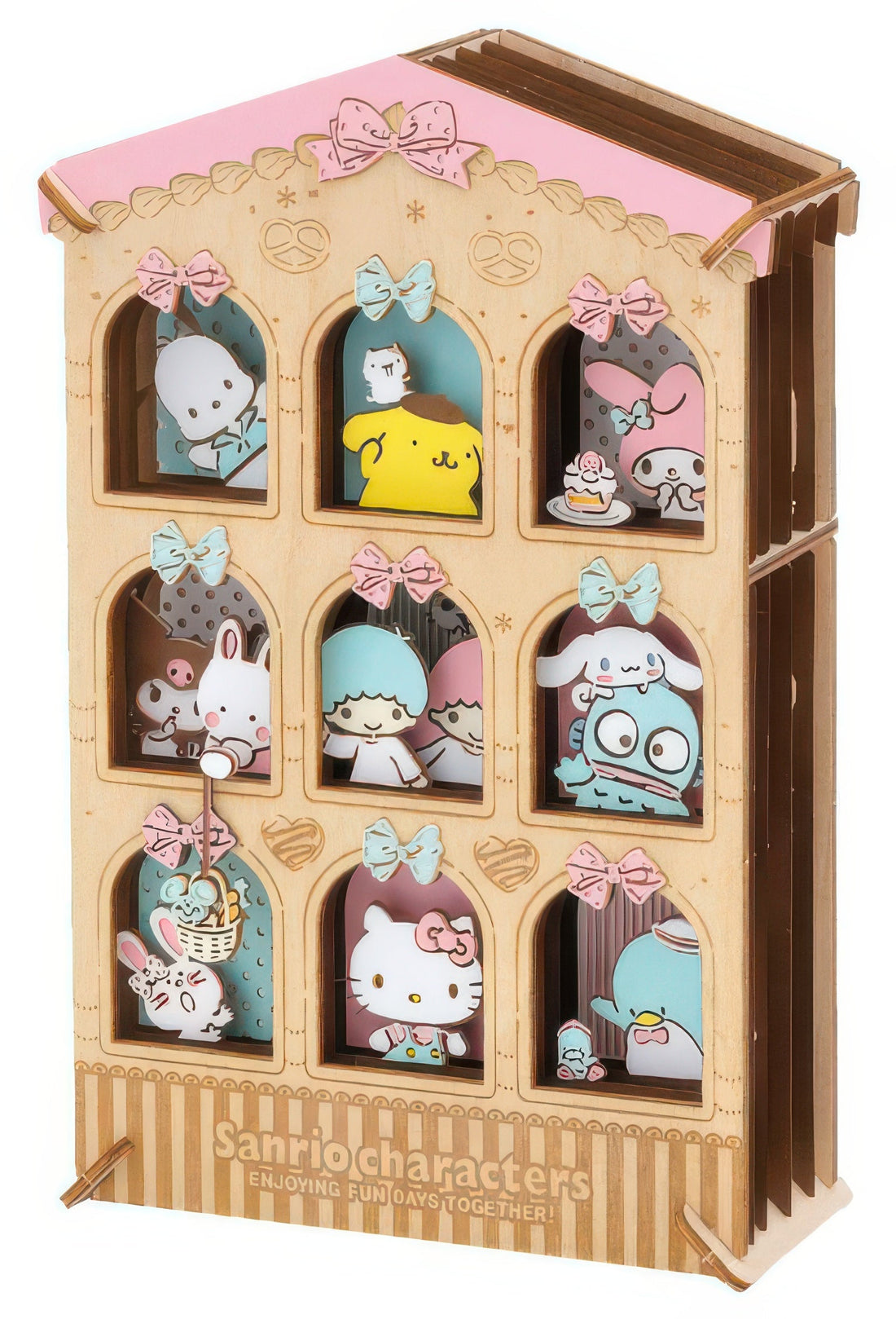 ensky-pt-wl14-sanrio-paper-theater-wood-large-house-of-sweets-wood-crafts