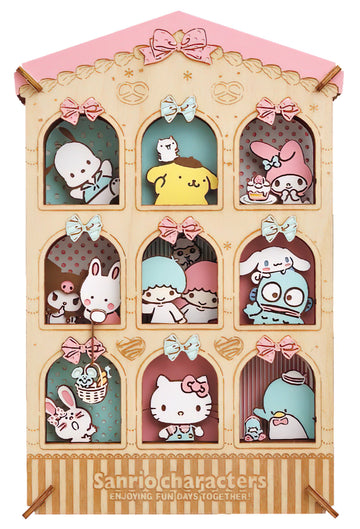 Ensky • Sanrio • House of Sweets / Wood　Paper Theater