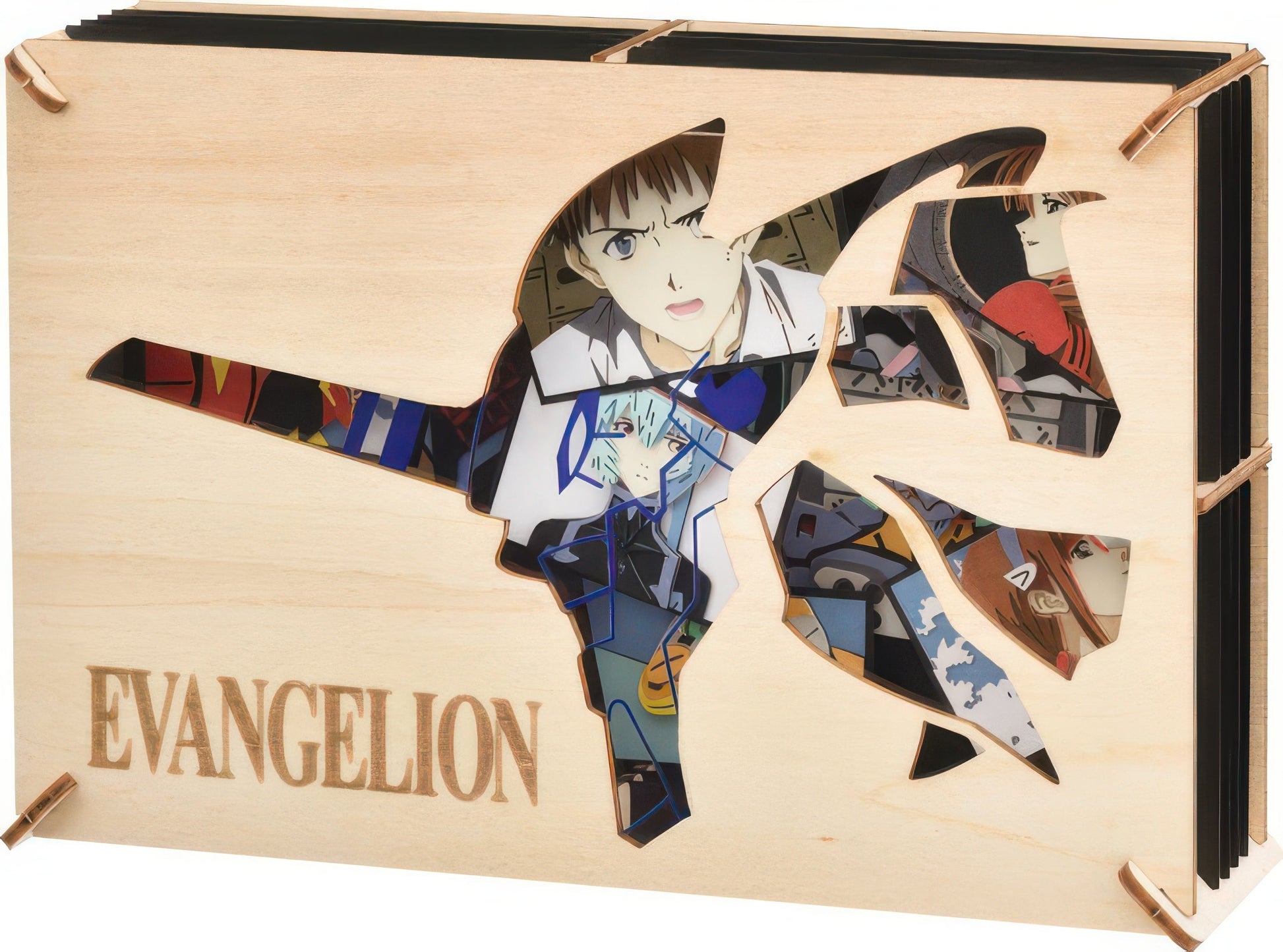 ensky-pt-wl16-neon-genesis-evangelion-paper-theater-wood-large-memory-of-evangelion-wood-crafts