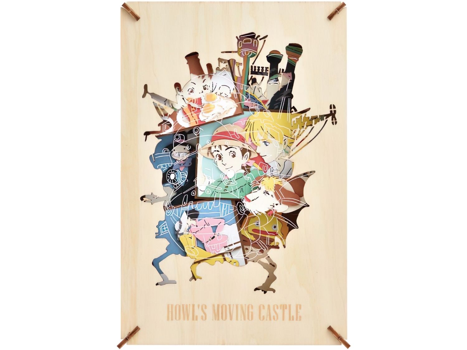 Ensky â€¢ Studio Ghibli â€¢ Howl's Moving Castle / Woodã€€Paper Theater