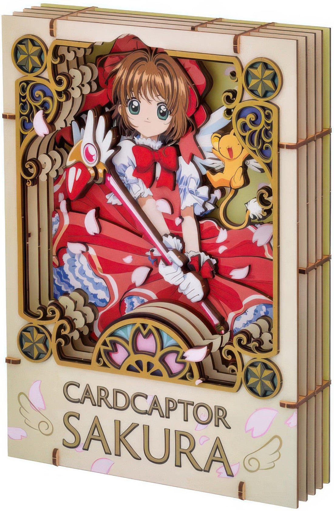 ensky-pt-wp08-cardcaptor-sakura-paper-theater-wood-premium-birth-of-cardcaptor-wood-crafts