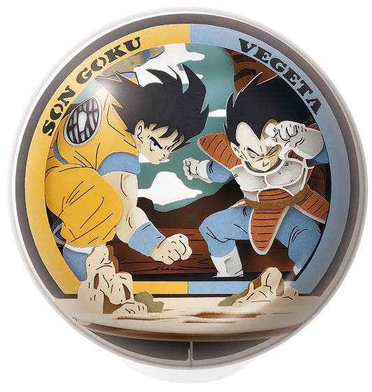 Ensky â€¢ Dragon Ball â€¢ Son Goku vs Vegeta / Ballã€€Paper Theater