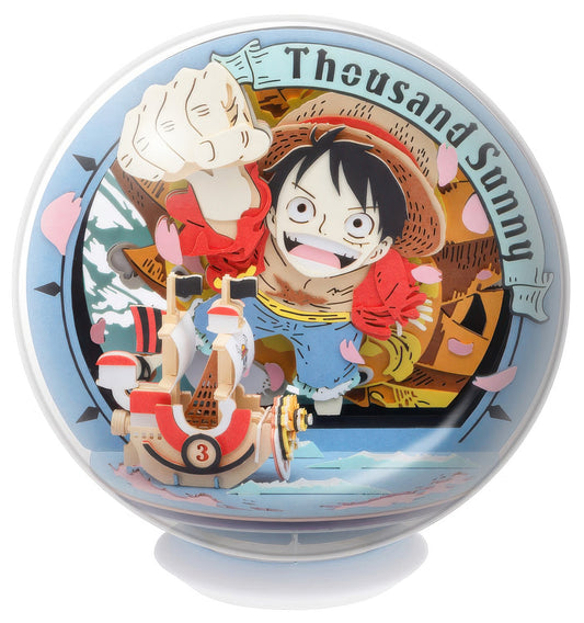 Ensky PTB-31　One Piece • Paper Theater Ball / Thousand Sunny　Crafts