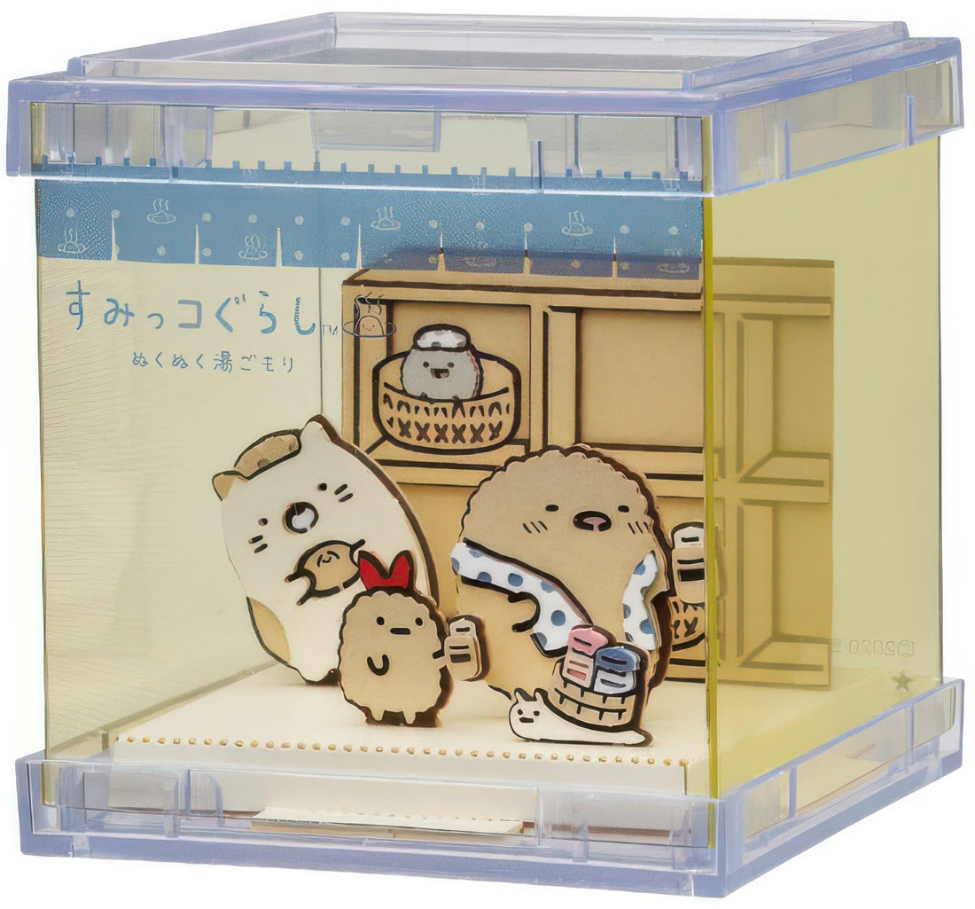 ensky-ptc-11-sumikko-gurashi-paper-theater-cube-sumikko-sauna-crafts