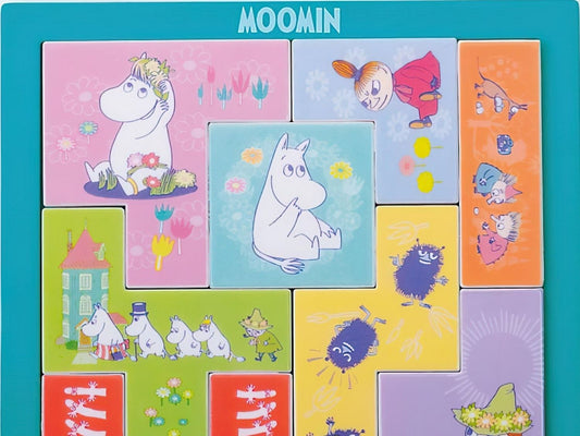 Ensky â€¢ Moominã€€8 PCSã€€Tile Puzzle