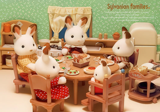 Epoch 01-052　Sylvanian Families • That's Delicious!　108 Pieces Jigsaw Puzzle