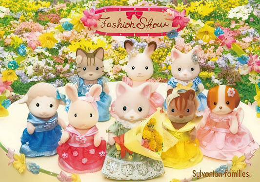 Epoch 01-053　Sylvanian Families • Exciting Fashion Show　108 Pieces Jigsaw Puzzle