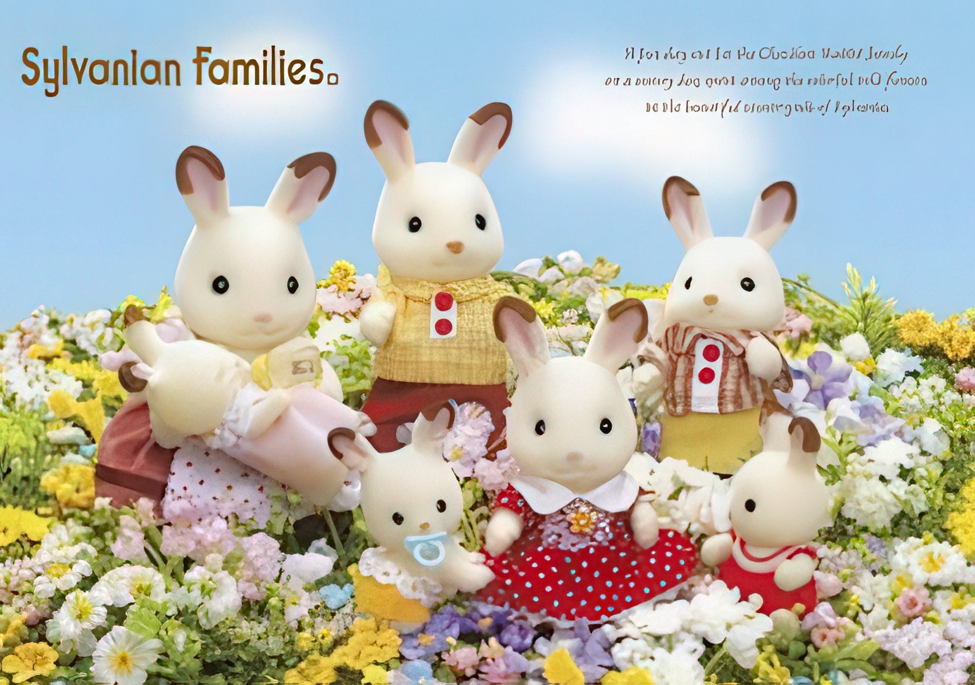 epoch-01-054-sylvanian-families-chocolate-rabbit-family-108-pieces-jigsaw-puzzle