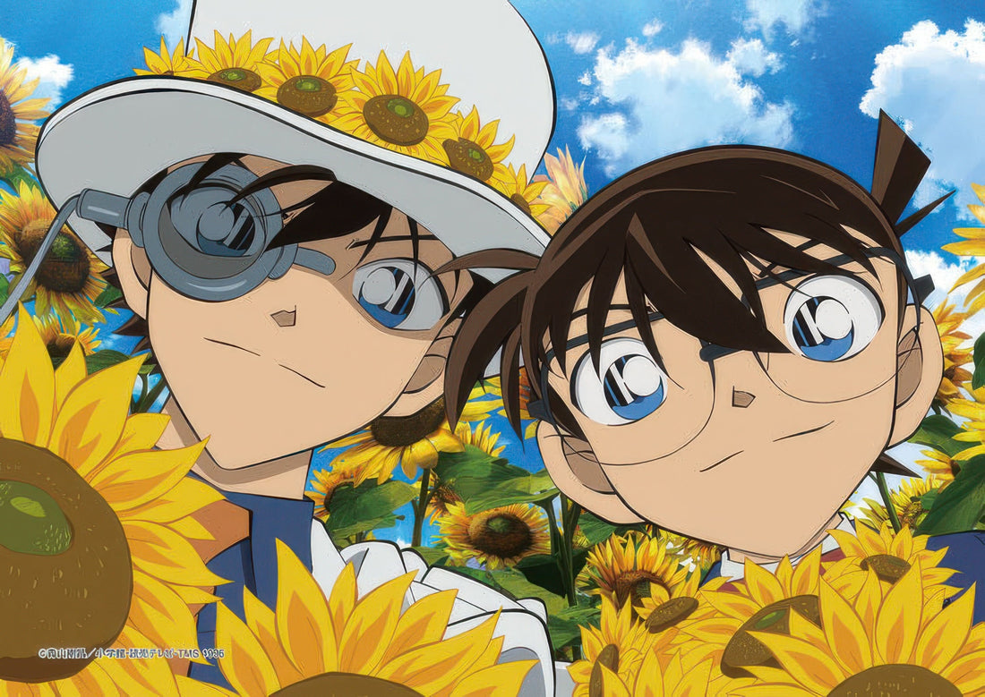 epoch-03-058-detective-conan-conan-kid-and-sunflowers-108-pieces-jigsaw-puzzle