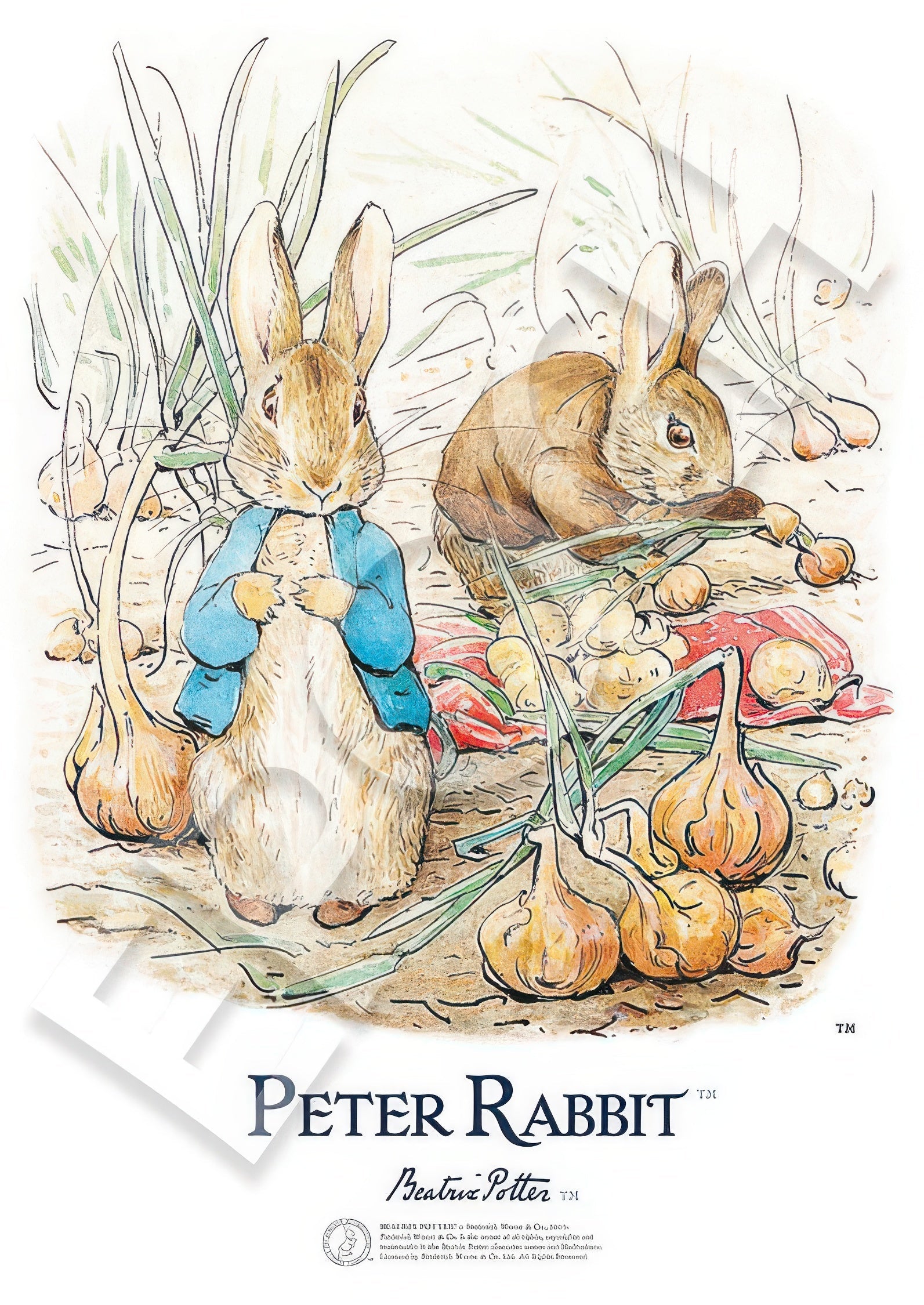 epoch-04-020-[the-artworks-of-beatrix-potter-tm]-the-two-in-the-onion-patch-216-pieces-jigsaw-puzzle
