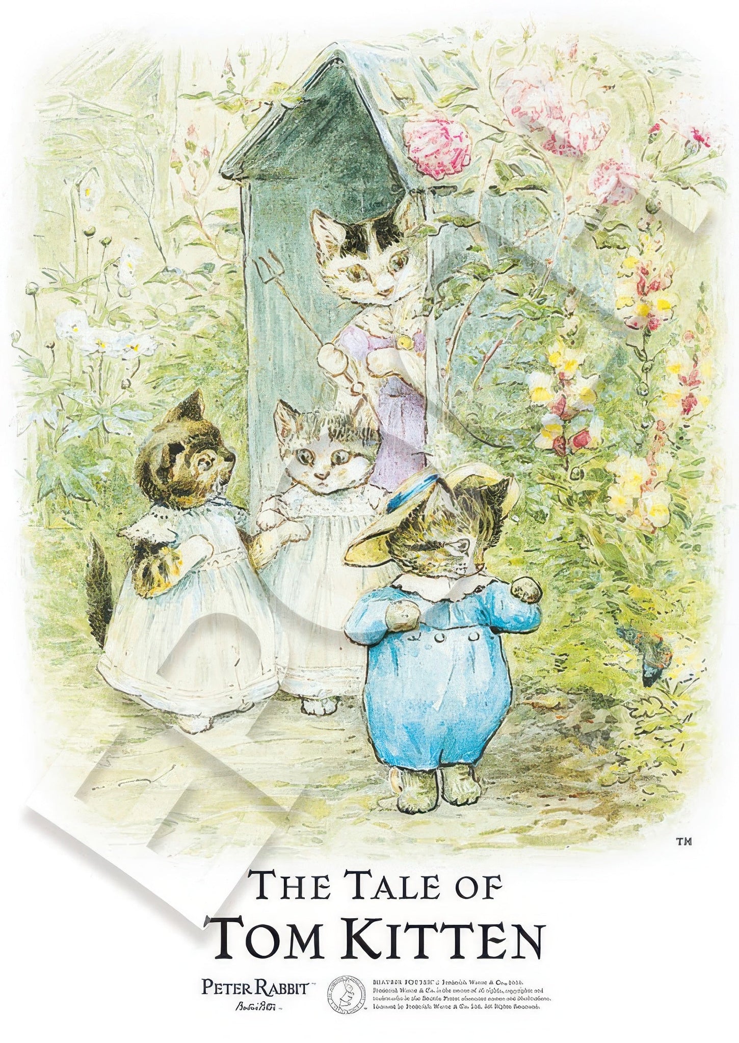 epoch-04-021-[the-artworks-of-beatrix-potter-tm]-peter's-mother-and-three-sisters-216-pieces-jigsaw-puzzle