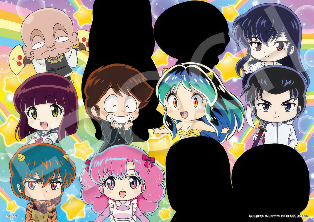 epoch-04-109-urusei-yatsura-sparkling-sd-character-216-pieces-jigsaw-puzzle