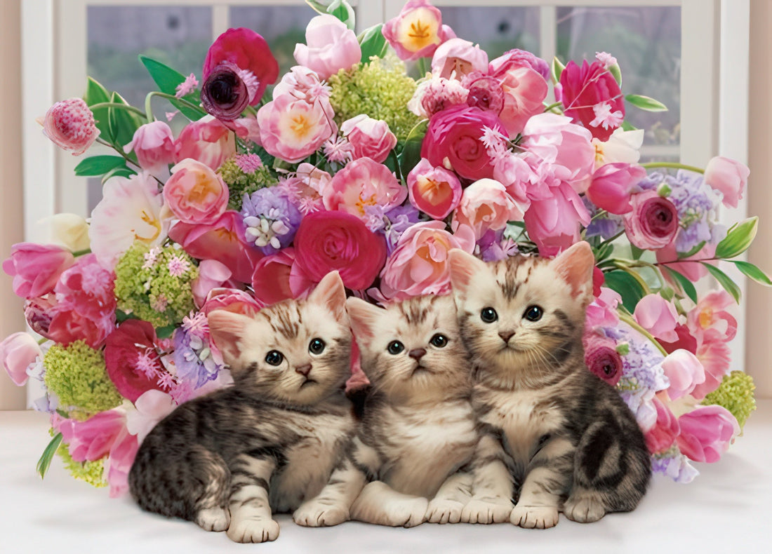 epoch-05-082-animal-floral-kitties-500-pieces-jigsaw-puzzle