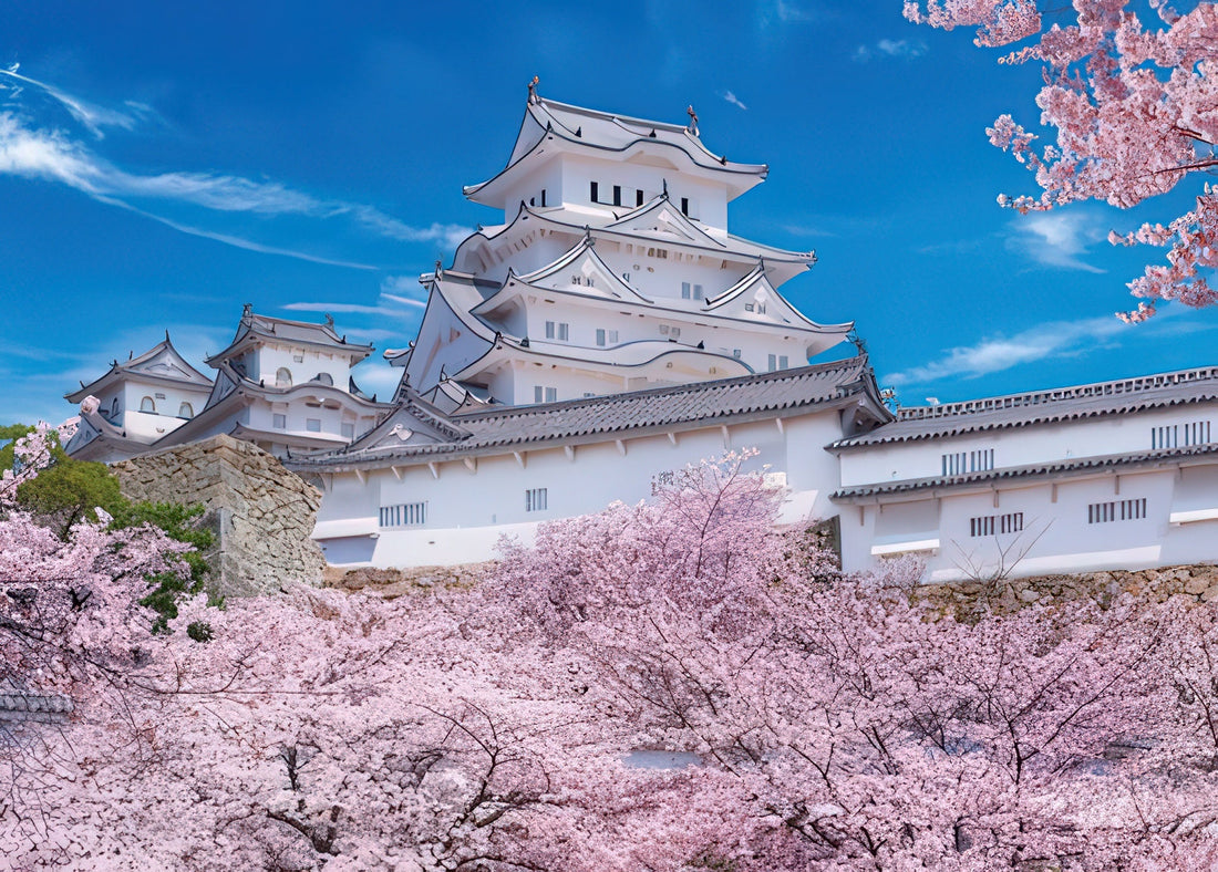 epoch-05-103-scenery-blooming-sakura-at-himeji-castle-hyogo-500-pieces-jigsaw-puzzle