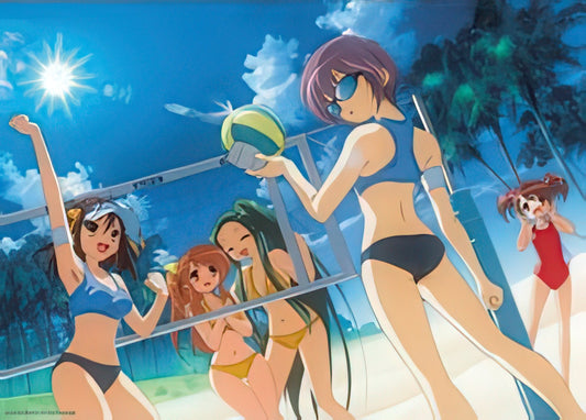 Epoch 06-034　The Melancholy of Haruhi Suzumiya • Beach Volleyball　500 Pieces Jigsaw Puzzle