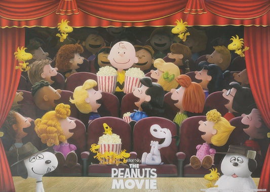 Epoch 06-043　Peanuts • Movie Theater　500 Pieces Jigsaw Puzzle