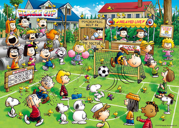 Epoch • Peanuts • Snoopy Football　500 PCS　Jigsaw Puzzle