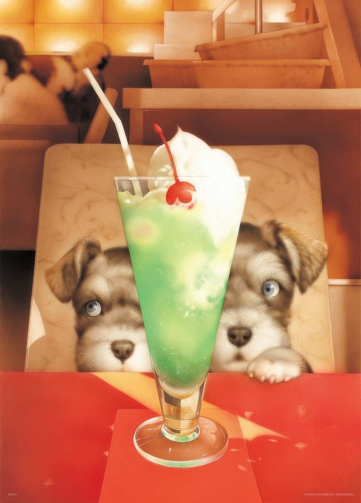 epoch-06-520-cream-soda-and-a-puppy-500-pieces-jigsaw-puzzle