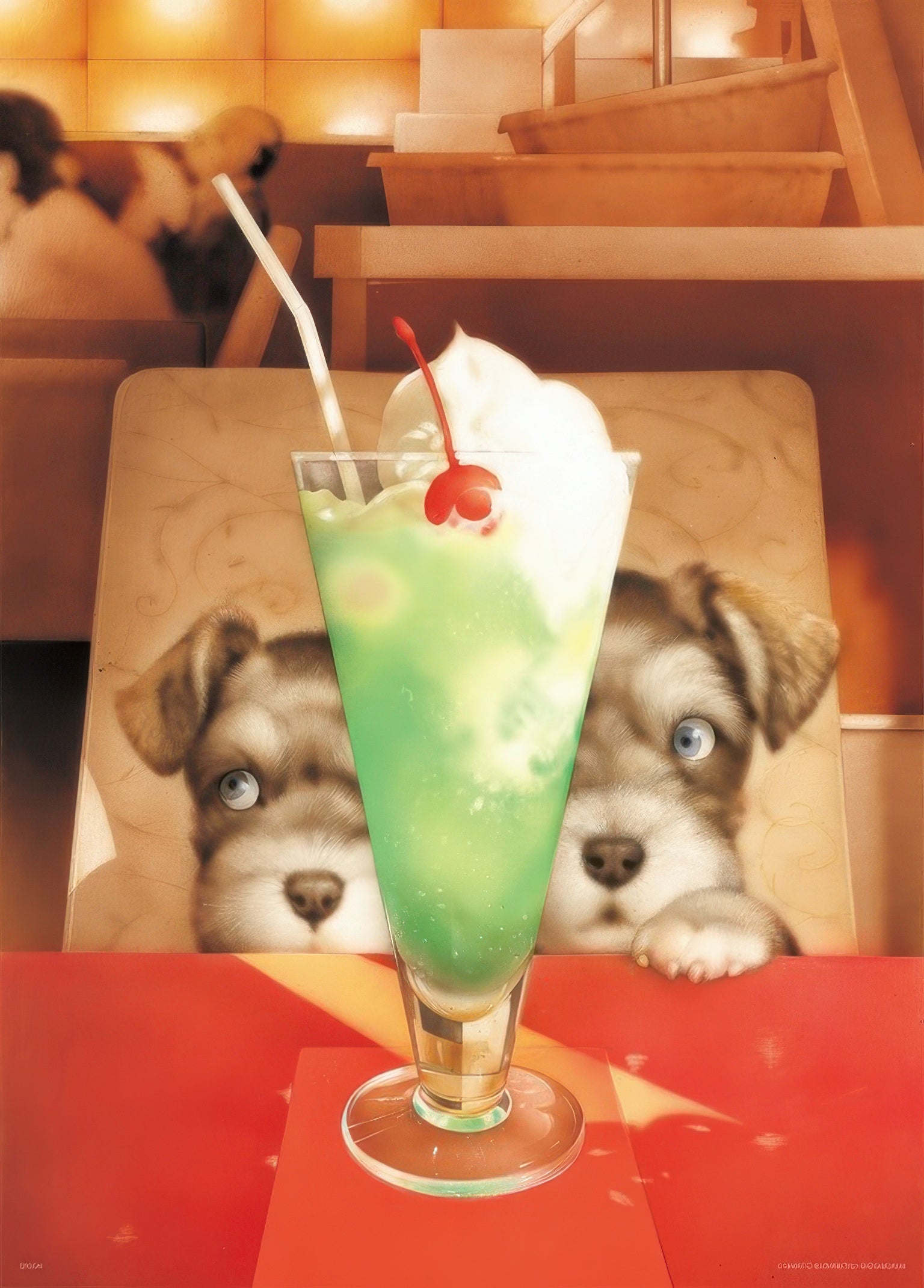 epoch-06-520-cream-soda-and-a-puppy-500-pieces-jigsaw-puzzle