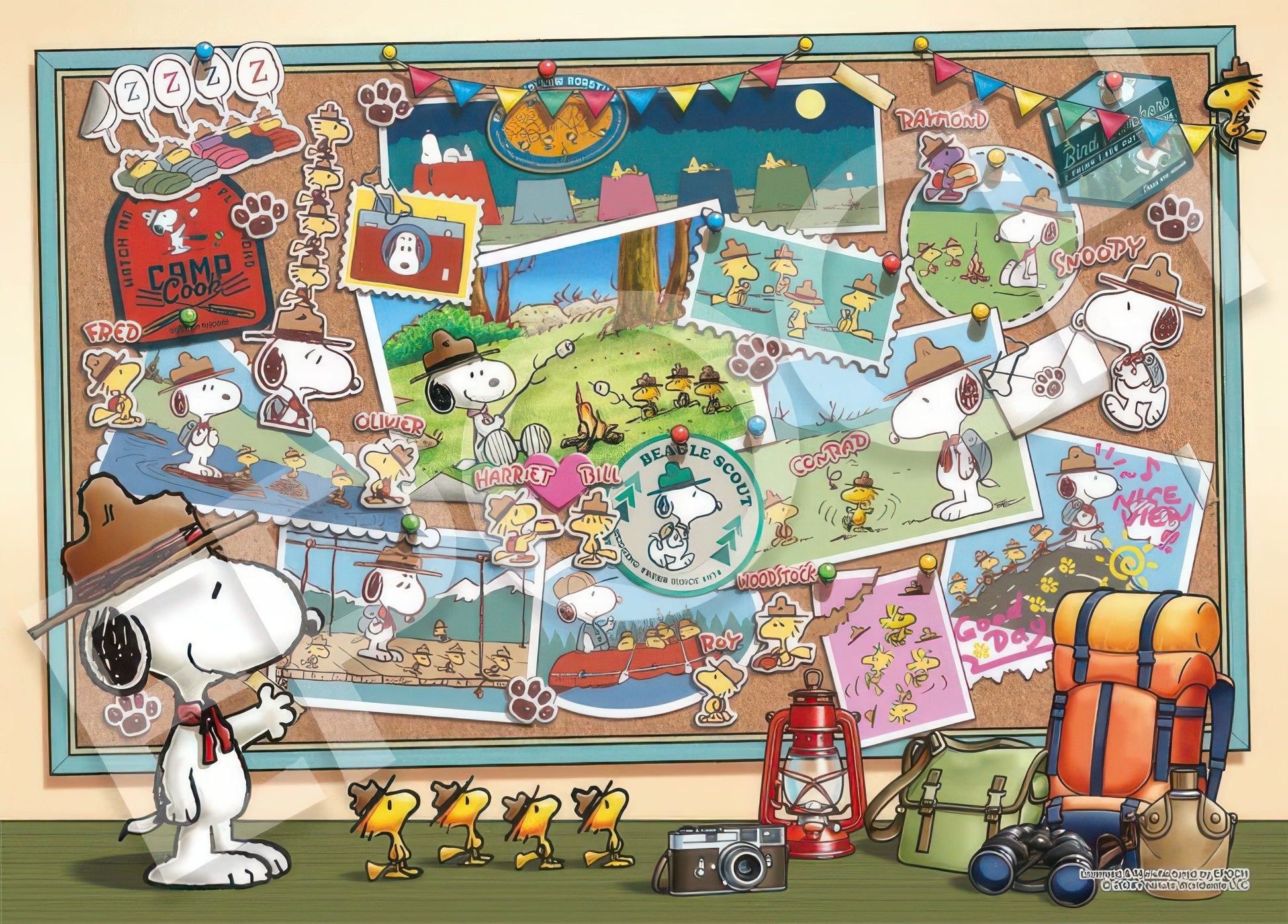 epoch-06-708-peanuts-snoopy-beagle-scout-500-pieces-jigsaw-puzzle