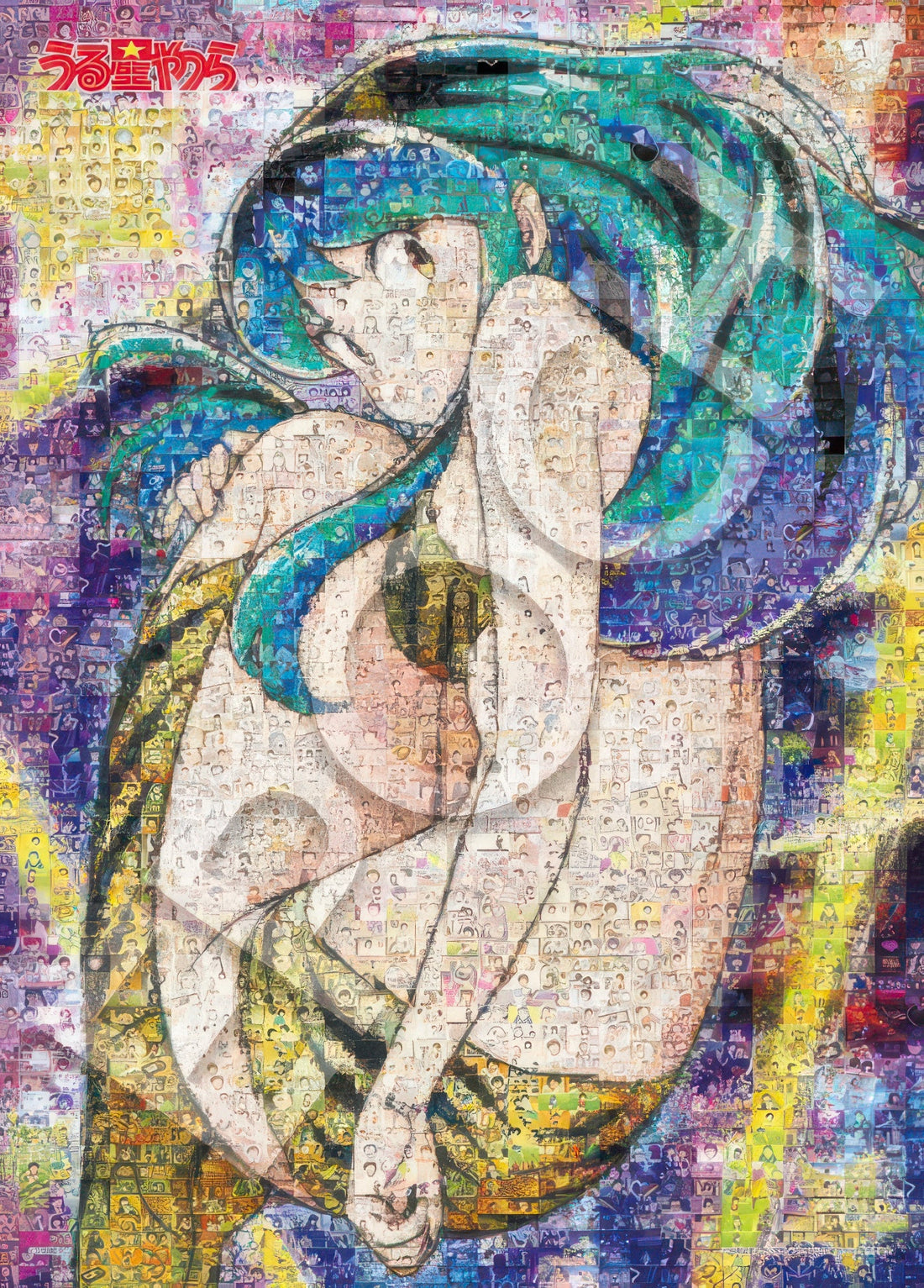 epoch-07-456-urusei-yatsura-mosaic-art-500-pieces-jigsaw-puzzle