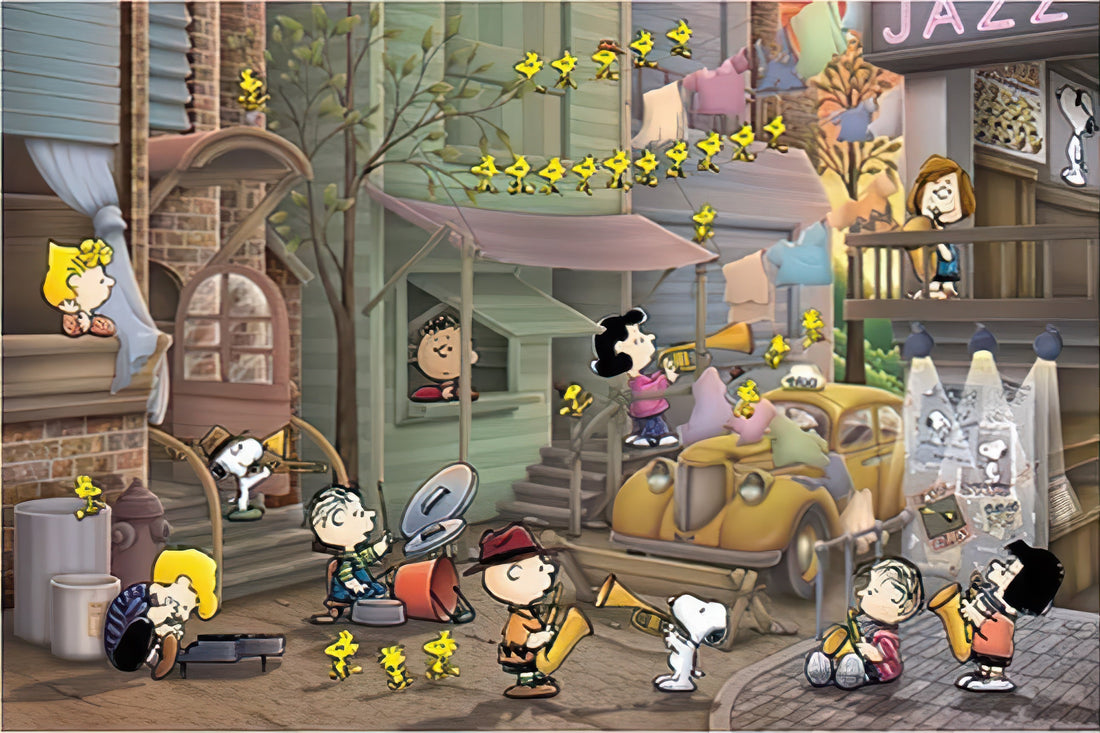 epoch-10-187-peanuts-jazz-band-1000-pieces-jigsaw-puzzle