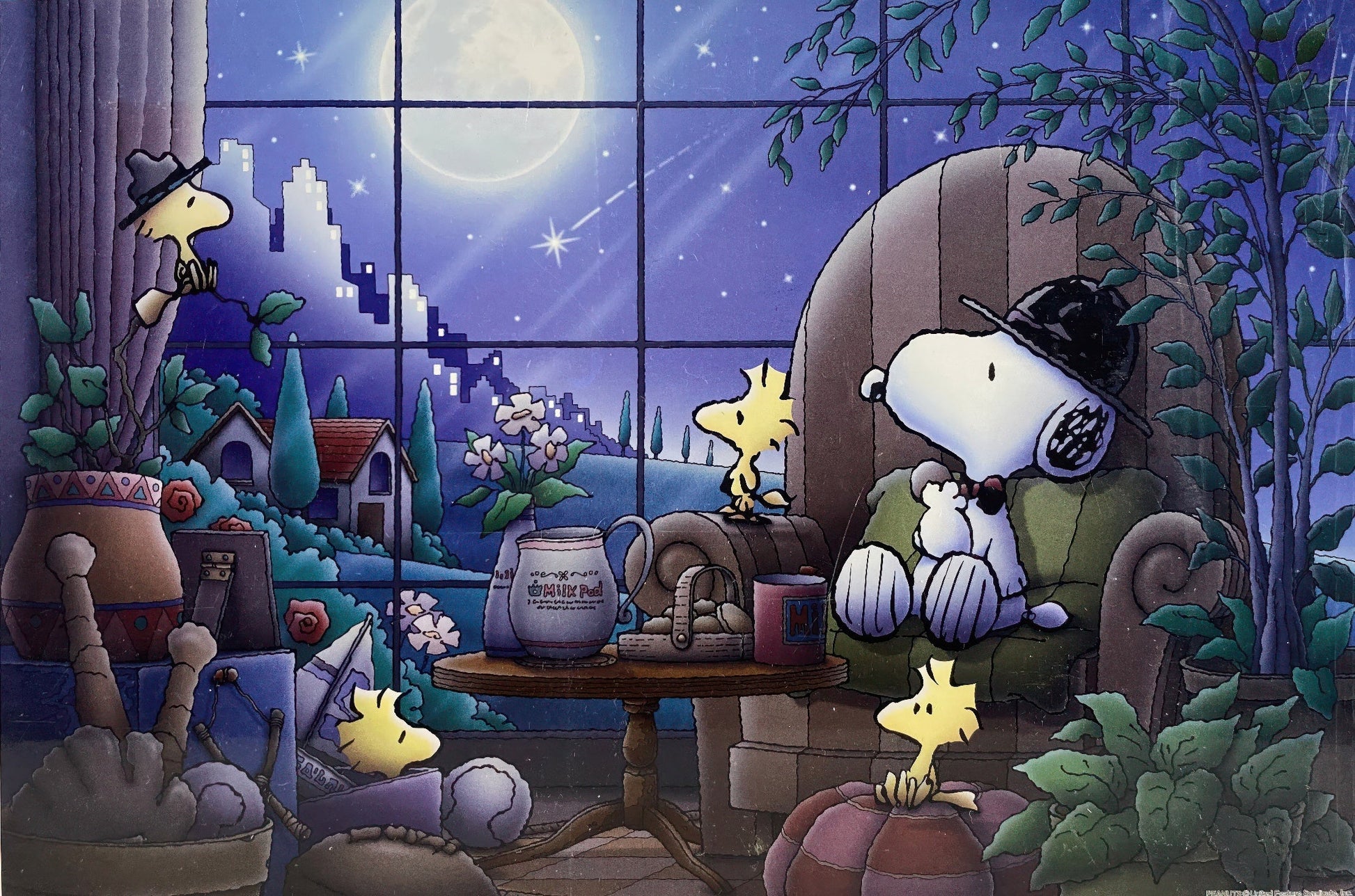 epoch-10-826-peanuts-moonlit-night-1000-pieces-jigsaw-puzzle