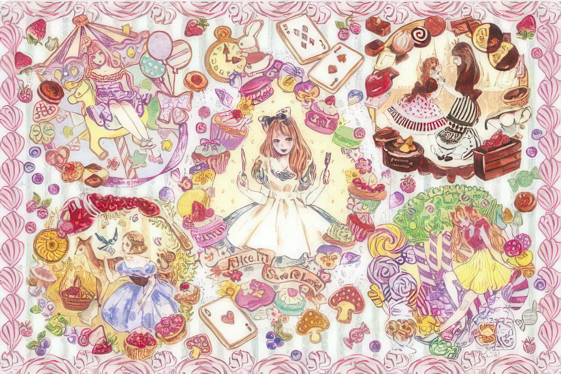 epoch-11-467-alice-in-wonderland-alice-in-sweets-land-1000-pieces-jigsaw-puzzle