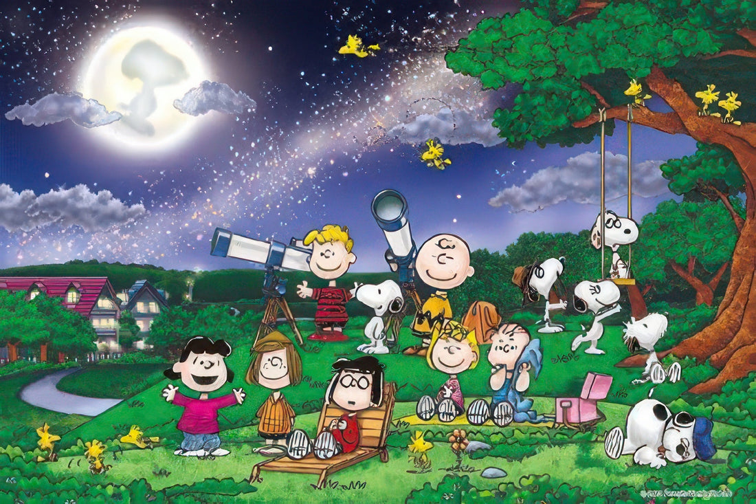 epoch-11-499-peanuts-under-the-full-moon-1000-pieces-jigsaw-puzzle