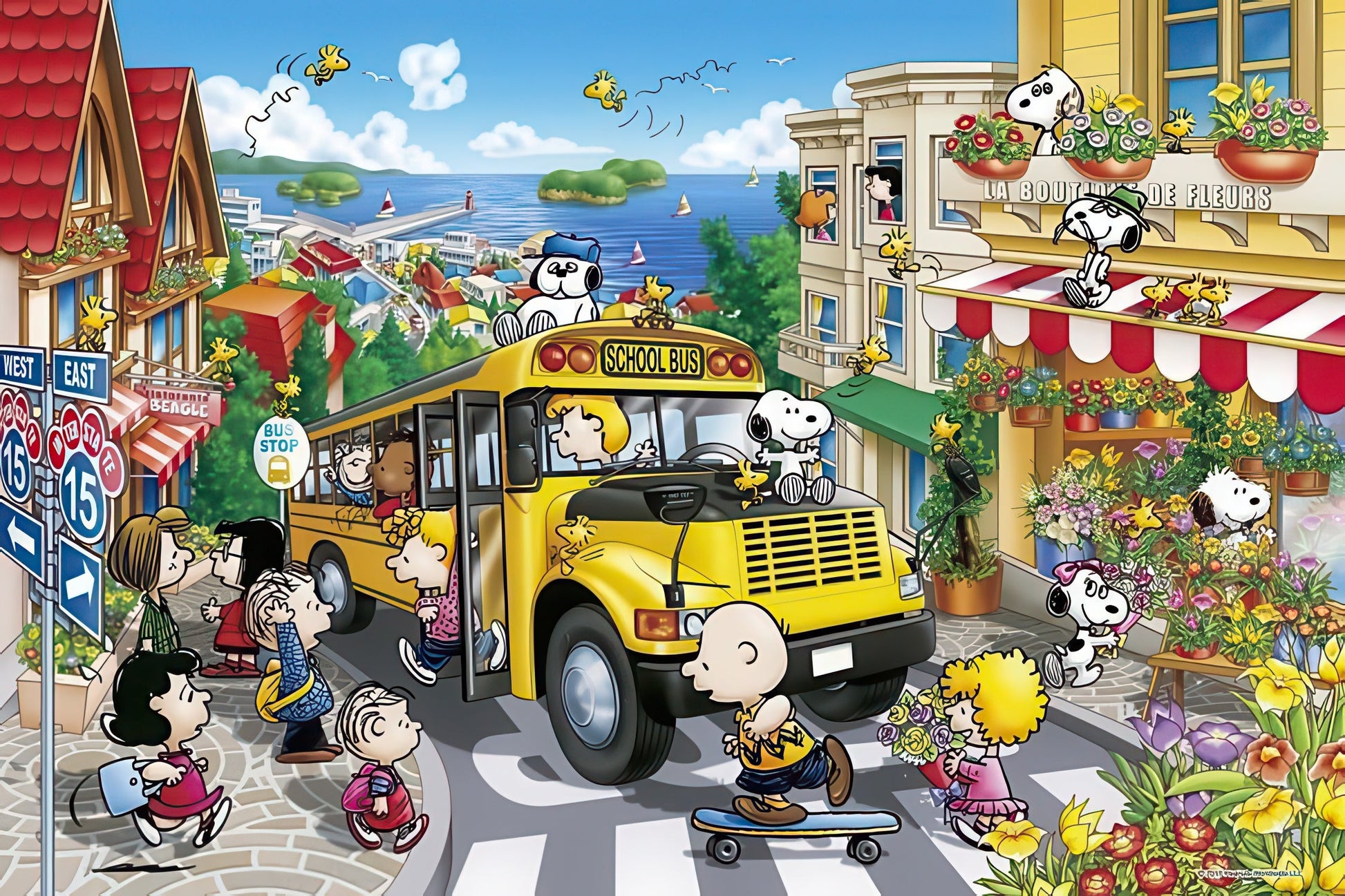 epoch-11-527-peanuts-happy-school-bus-1000-pieces-jigsaw-puzzle