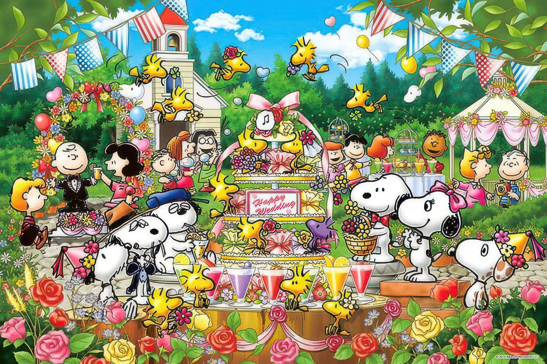 epoch-11-540-peanuts-woodstock-s-wedding-1000-pieces-jigsaw-puzzle