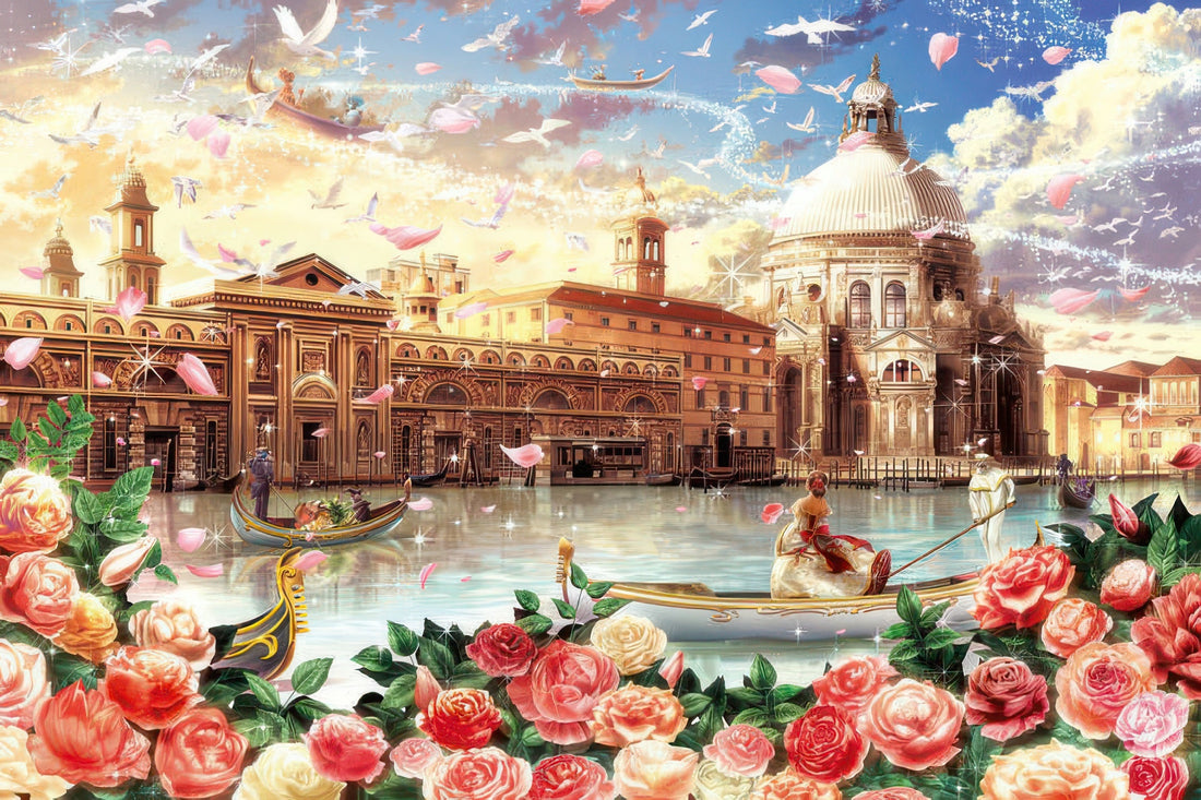 epoch-12-060-illustration-venetian-romance-1000-pieces-jigsaw-puzzle