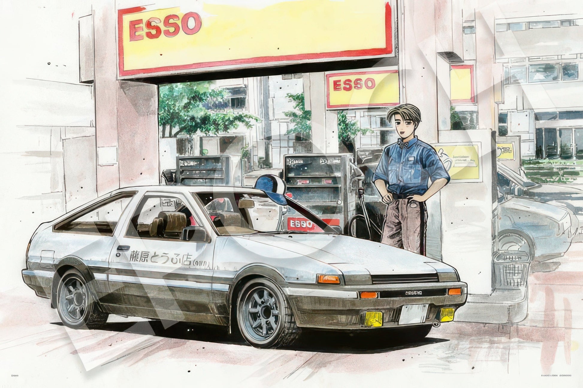 epoch-12-065-initial-d-takumi-and-hachiroku-1000-pieces-jigsaw-puzzle