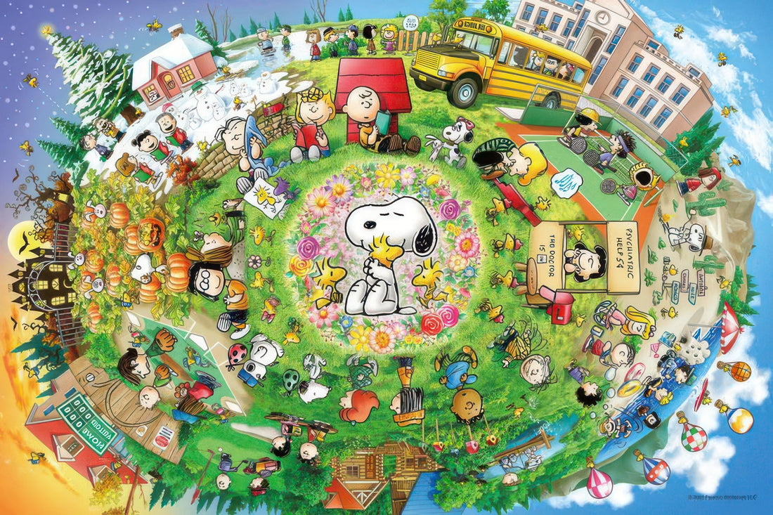 epoch-12-511-peanuts-snoopy-all-stars-1000-pieces-jigsaw-puzzle