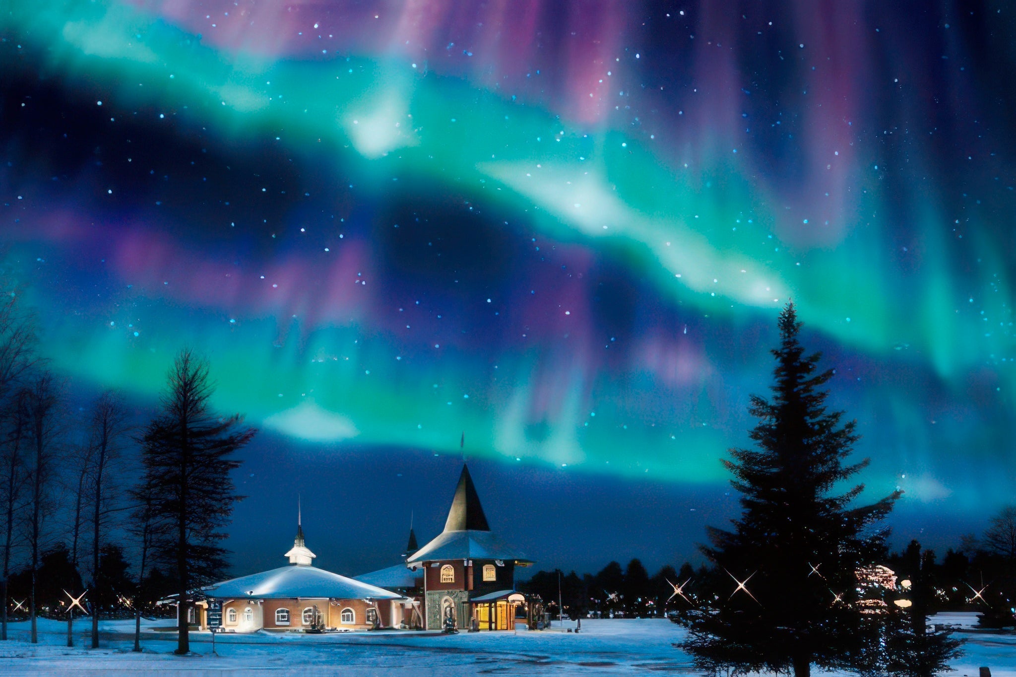 epoch-12-513-sparkling-aurora-night,-finland-1000-pieces-jigsaw-puzzle
