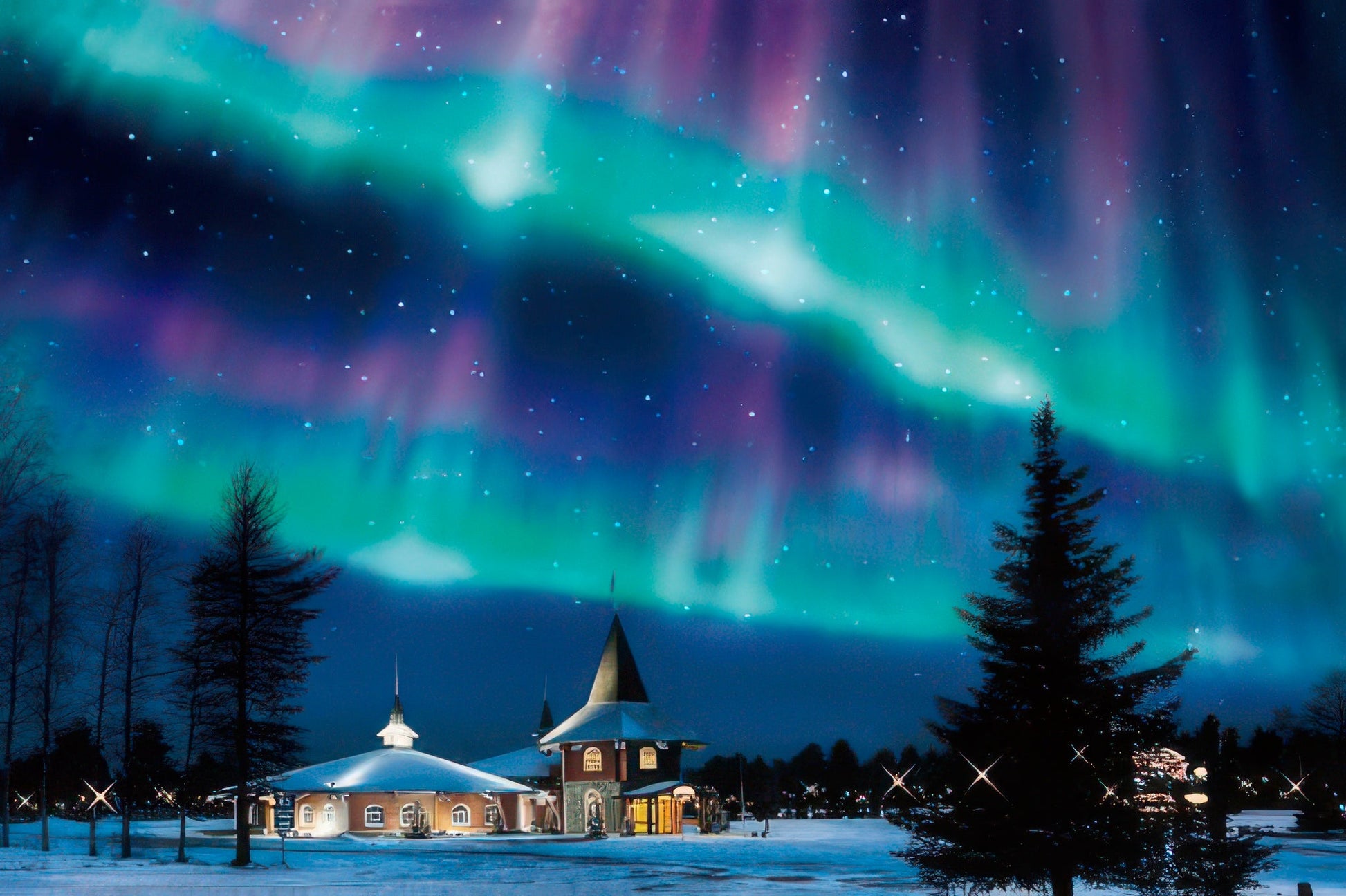 epoch-12-513-sparkling-aurora-night,-finland-1000-pieces-jigsaw-puzzle