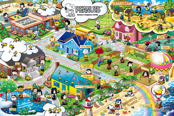 Epoch • Peanuts • Snoopy Imaginary World　1000 PCS　Jigsaw Puzzle
