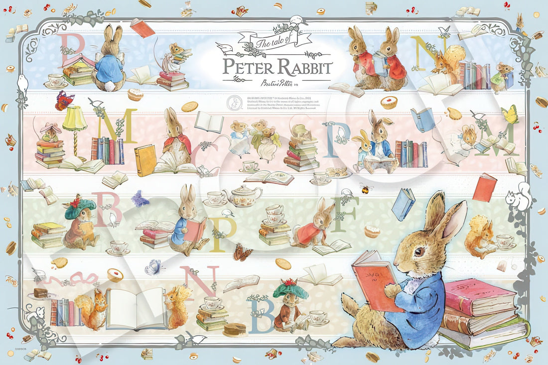 epoch-12-608-peter-rabbit-little-book-collection-1000-pieces-jigsaw-puzzle