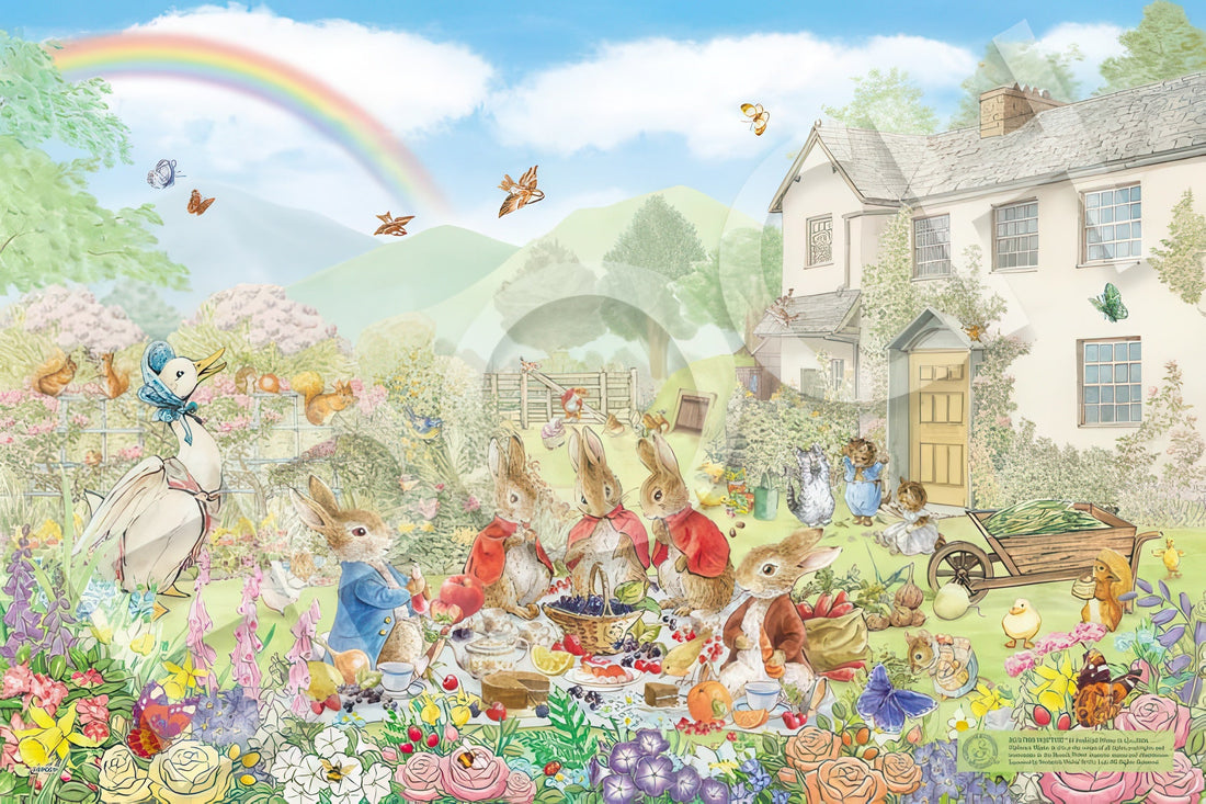 epoch-12-612-[peter-rabbit]-peter-rabbit-tm-garden-picnic-1000-pieces-jigsaw-puzzle