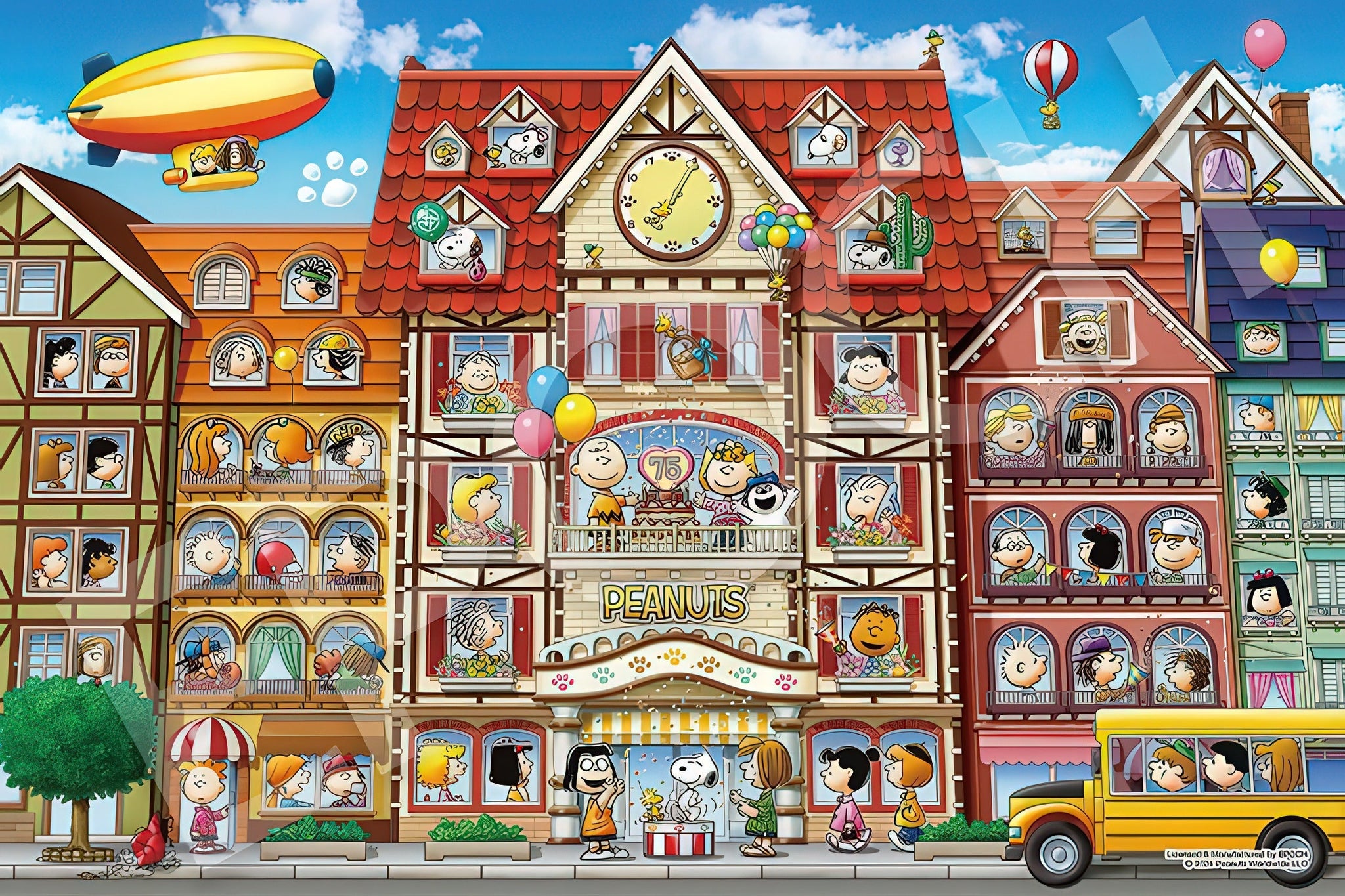 epoch-12-621-peanuts-window-collection-1000-pieces-jigsaw-puzzle