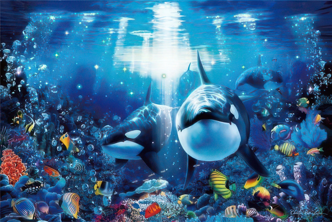 epoch-13-007-animal-orca-reef-1000-pieces-jigsaw-puzzle