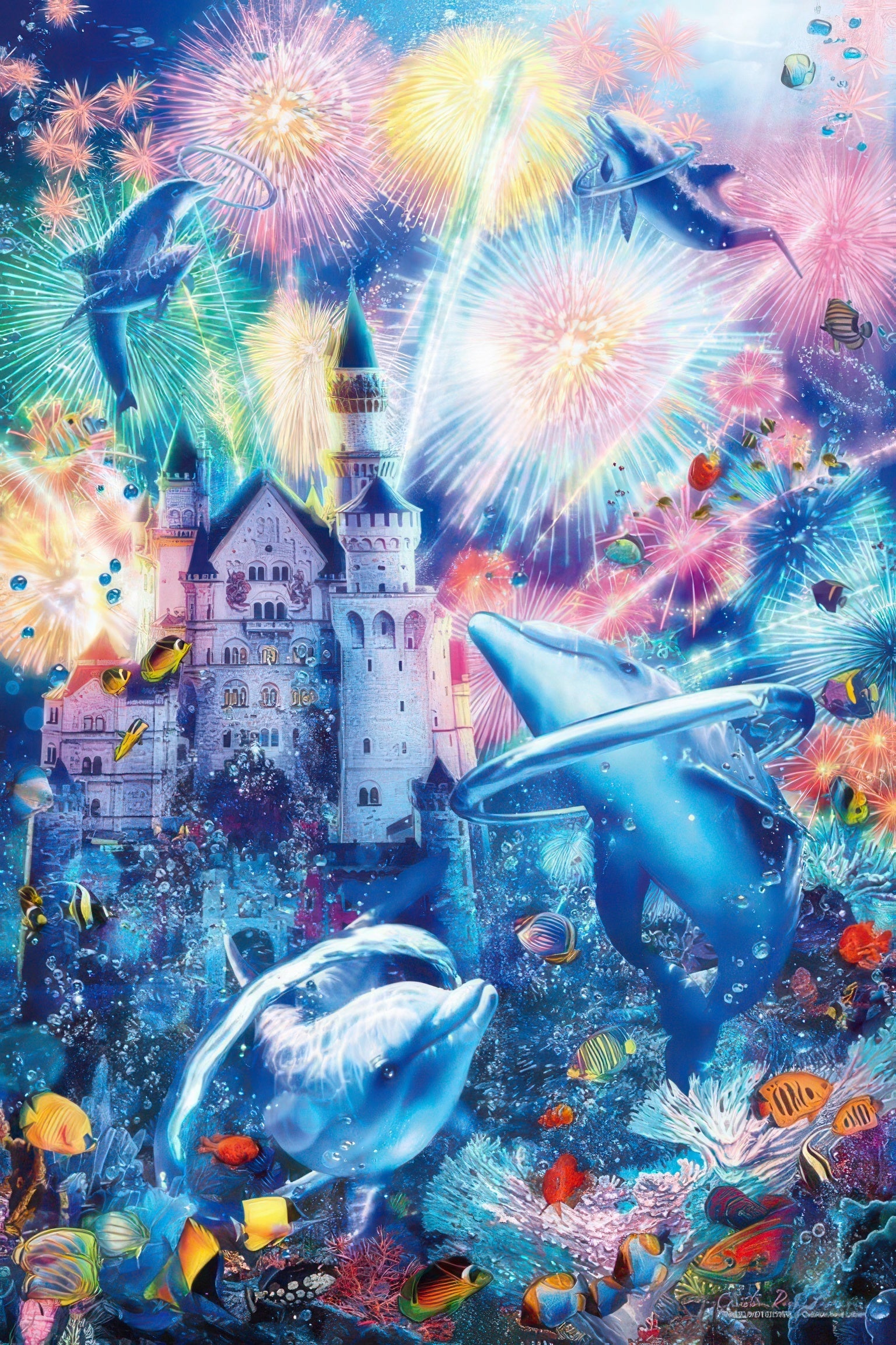 epoch-13-027-animal-sparkling-festival-1000-pieces-jigsaw-puzzle